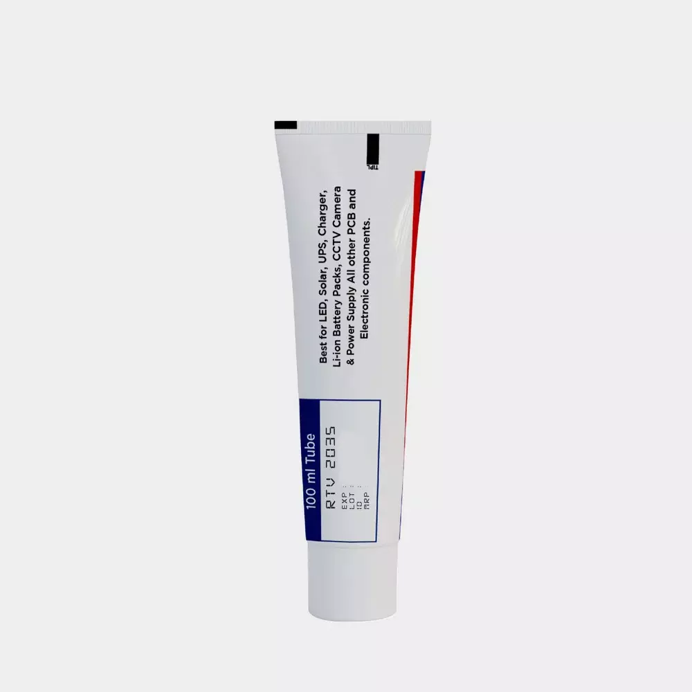 Electo 2035 RTV Silicon Sealant White Paste Item Form 100 ml Tube Packaging Type