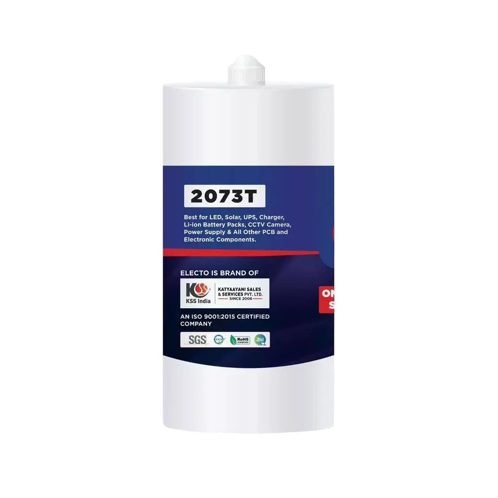 Electo 2073T RTV Thermal Adhesive White 1.5 TC Liquid Item Form 2.6 L Can Packaging Type
