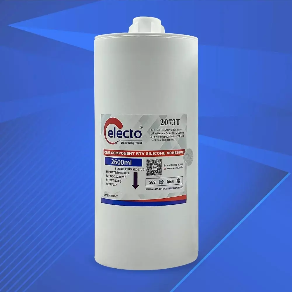 Electo 2073T RTV Thermal Adhesive White 1.5 TC Liquid Item Form 2.6 L Can Packaging Type