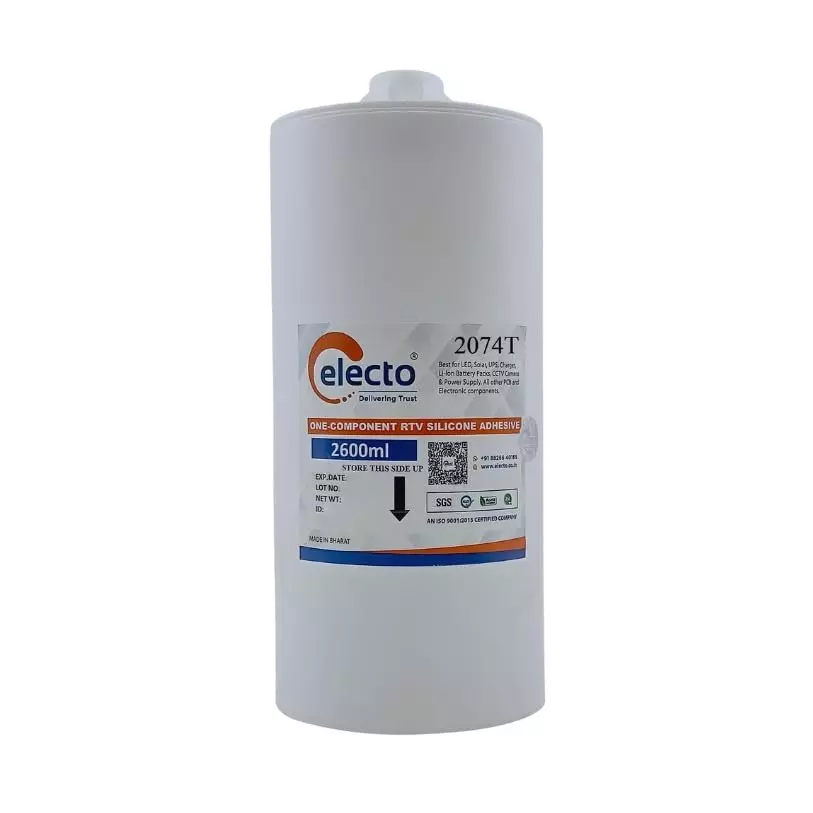 Electo 2074T RTV Thermal Adhesive White 2.0 TC Liquid Item Form 2.6 L Can Packaging Type