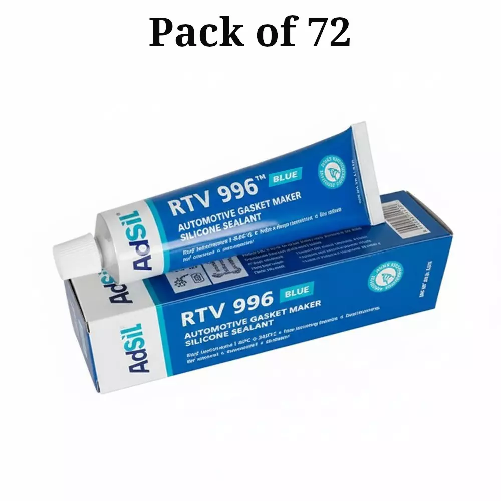adsil-85-g-each-rtv-996-silicone-sealant-automotive-gasket-maker-blue-for-commercial-purpose-pack-of-72
