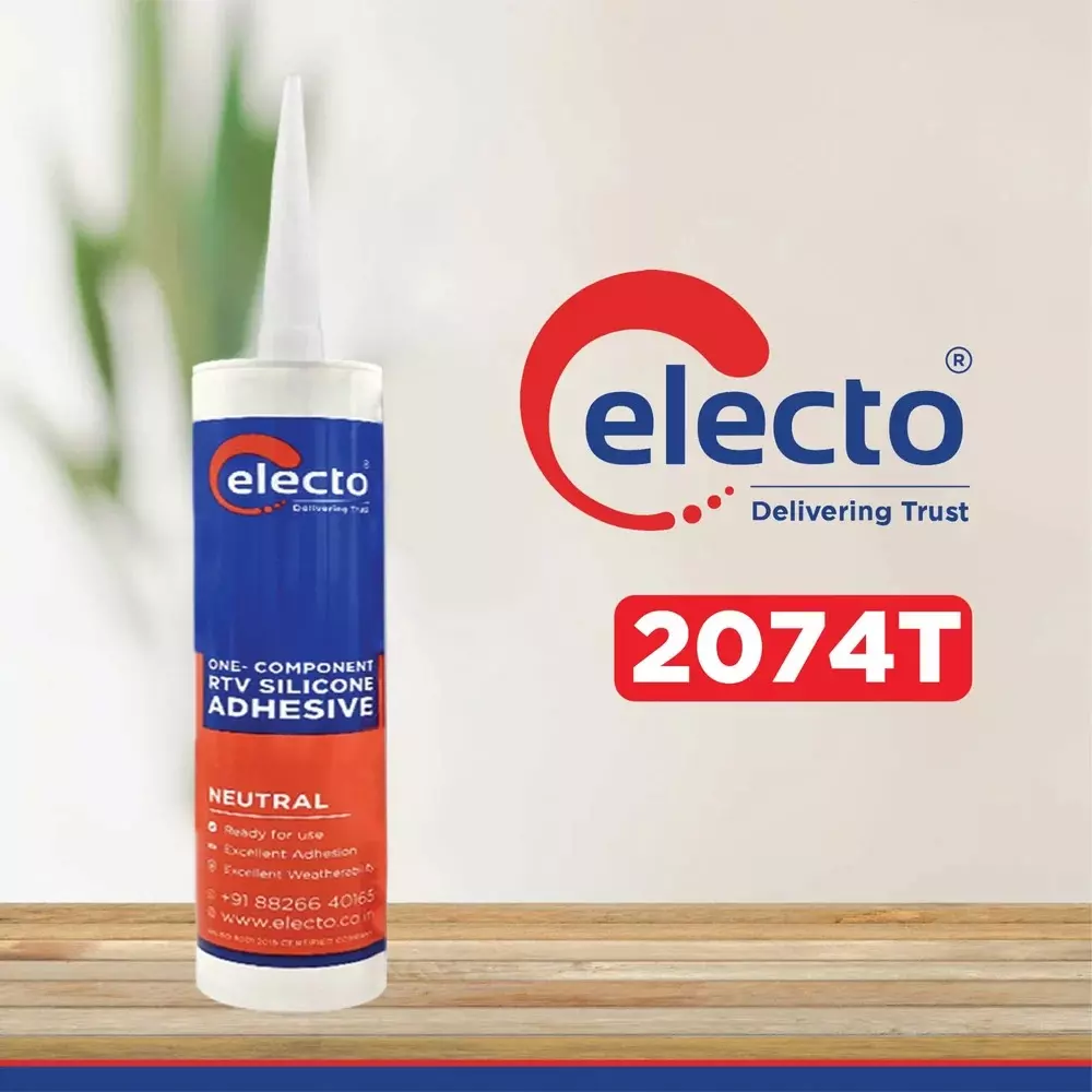 Electo 2074T RTV Thermal Adhesive White 2.0 TC Liquid Item Form 300 ml Cartridge Packaging Type