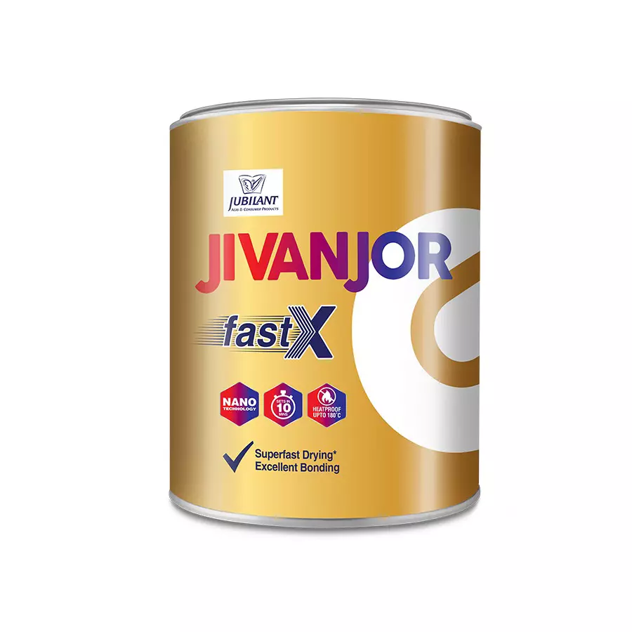 Jivanjor FastX Adhesive 100 ml Solvent Base 5 min Cure Time
