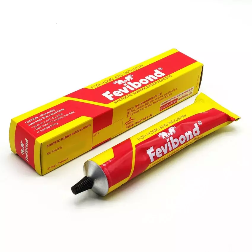 Fevibond Synthetic Rubber Based Adhesive 10 ml Tube for Leather, Rubber, Rexine, Canvas, Wood, And Other (Pack of 300)