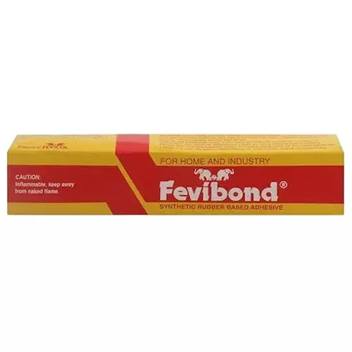 Fevibond Synthetic Rubber Based Adhesive 25 ml Tube for Leather, Rubber, Rexine, Canvas, Wood, And Other (Pack of 300)