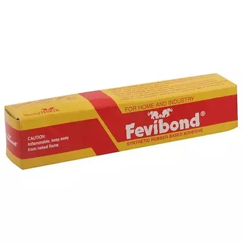 Fevibond Synthetic Rubber Based Adhesive 25 ml Tube for Leather, Rubber, Rexine, Canvas, Wood, And Other (Pack of 300)