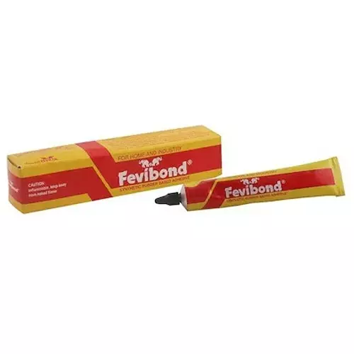 Fevibond Synthetic Rubber Based Adhesive 25 ml Tube for Leather, Rubber, Rexine, Canvas, Wood, And Other (Pack of 300)