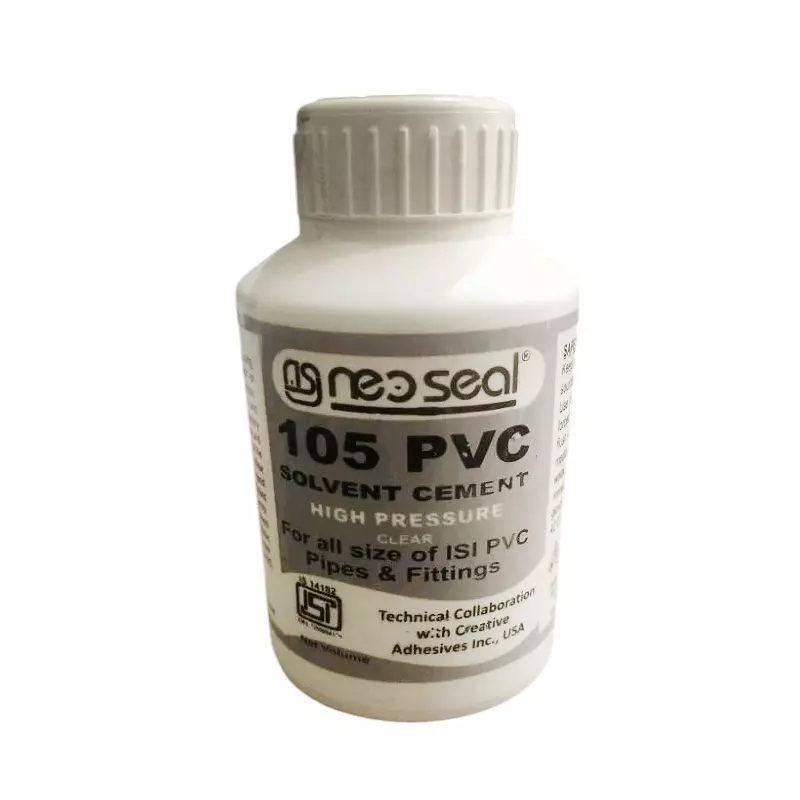 NeoSeal High Peressure Isi PVC Solvent Cement Grade-105 Bottle 200 ml (Pack of 24)