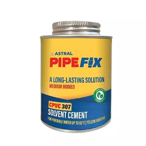 Astral Pipefix CPVC 307 Solvent Yellow 100 ml Container Liquid Manual Pipe Fitting Type, M003605045