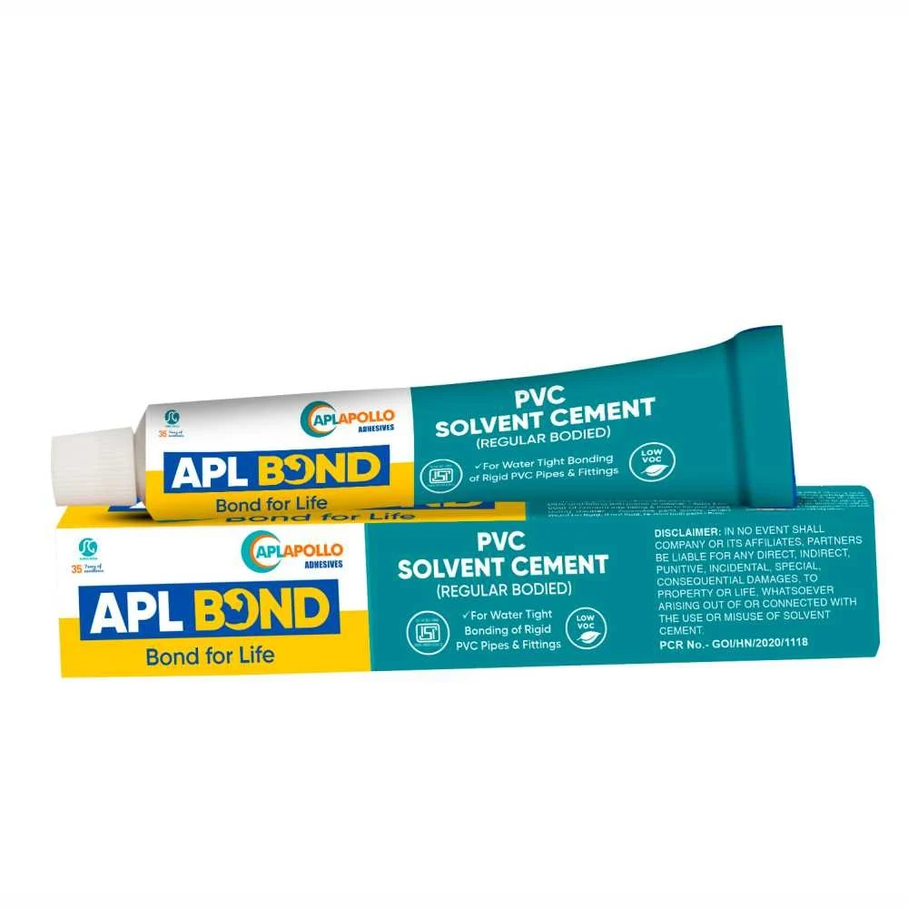 APL Apollo PVC Solvent Cement-Tin For Joining Two or More Pipes, PMSLXX25MLTU (Tube of 25 ml)