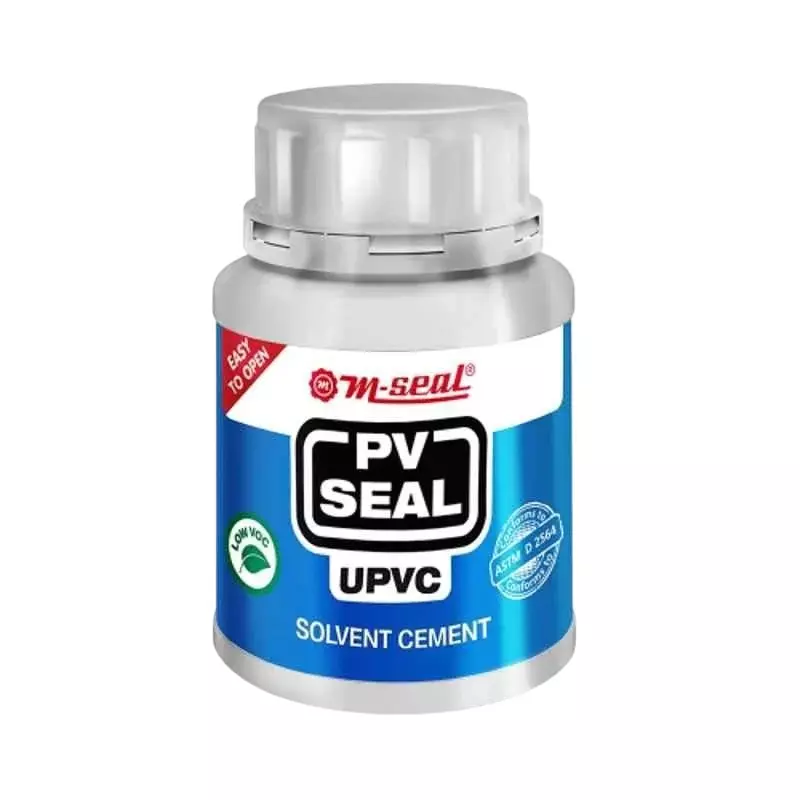 M-Seal PV Seal UPVC High Pressure Blue Solvent Cement Coex Pack for UPVC Pipes and Fittings