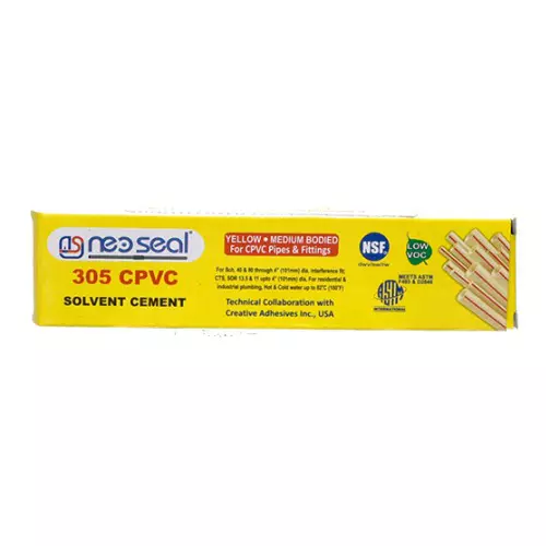 NeoSeal CPVC NSF Solvent Cement Yellow Grade-305 Tube 10 ml (Pack of 25)
