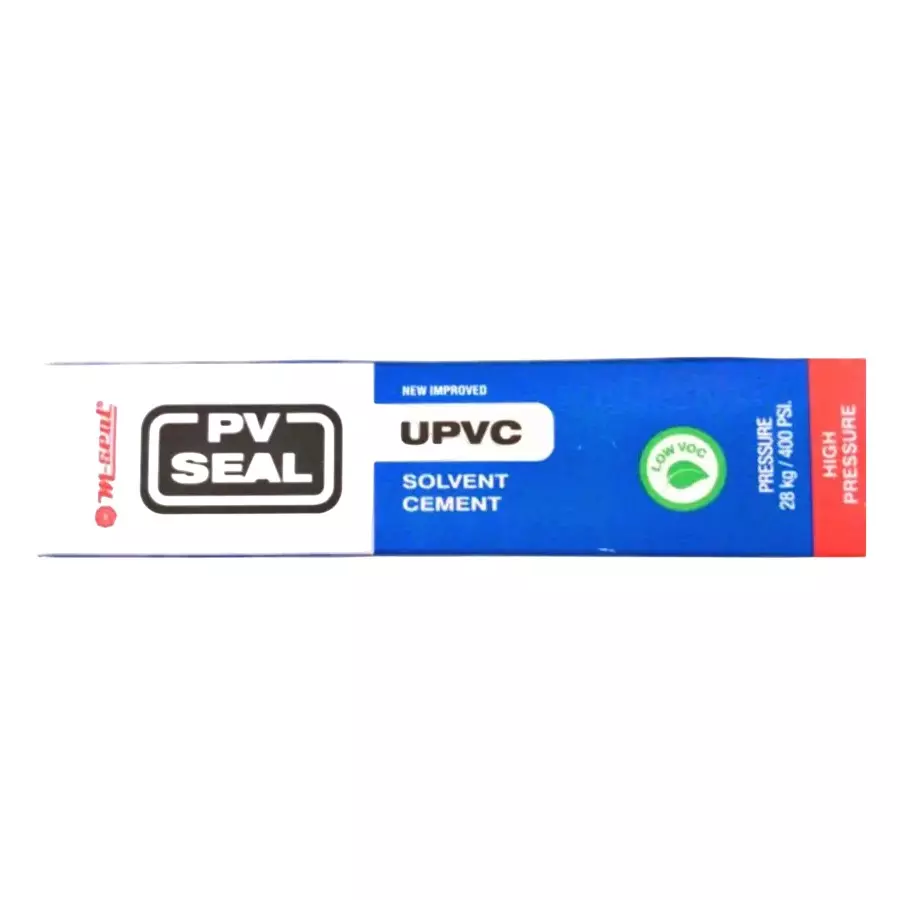 M-Seal PV Seal UPVC High Pressure Blue Solvent Cement 20 ml Tube for UPVC Pipes and Fittings (Pack of 200)