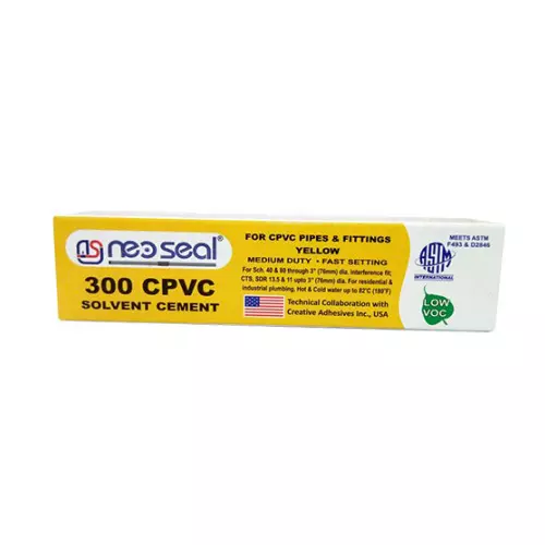 NeoSeal CPVC Solvent Cement Yellow Grade-300 Tube 7 ml (Pack of 50)