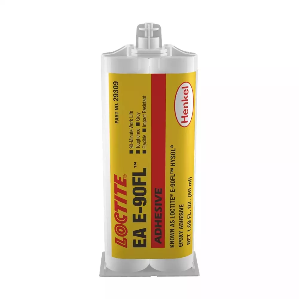 LOCTITE Epoxy Adhesive 400 ml Thermosets, 2K General Epoxy Technology Dark Grey, EA E-90FL3
