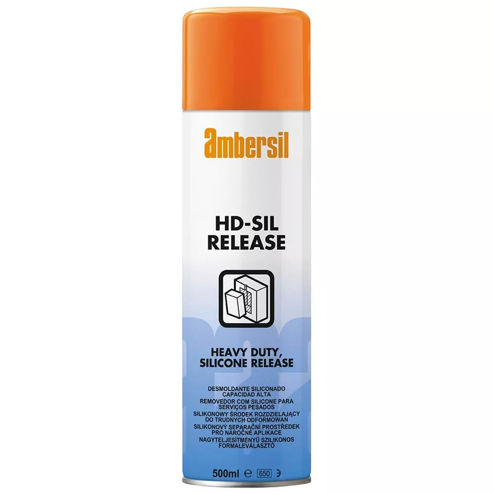 Ambersil 500 ml Silicone Mould Release Agent Plastic, Rubber +200°C, 32353-AB