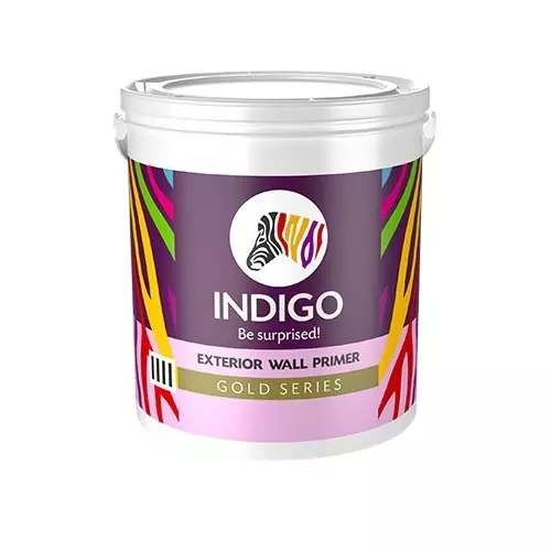 Indigo Gold Series 4 L Exterior Wall Primer White, INDIGO00812