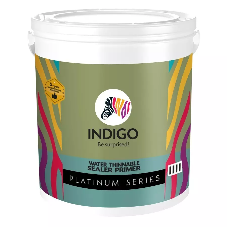 Indigo Platinum Series 4 L Sealer Primer White, INDIGO00807