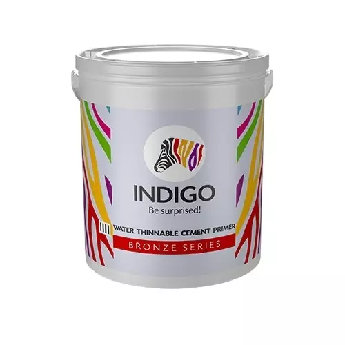 Indigo Bronze Series 20 L Water Thinnable Cement Primer White, INDIGO00822