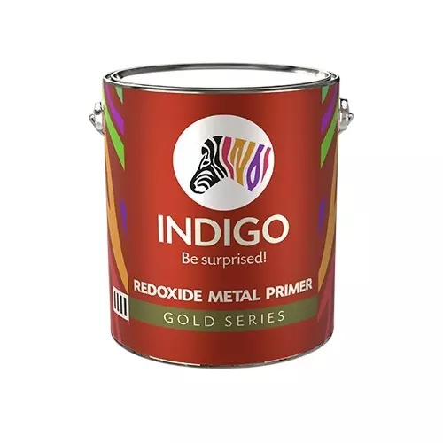 Indigo Gold Series 500 ml ST Red Oxide Metal Primer Red Oxide, INDIGO00923