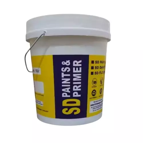 SD Luxury Series Exterior Primer 10 L Capacity Approx. 4-8 m²/L Coverage Area, JSD -0027