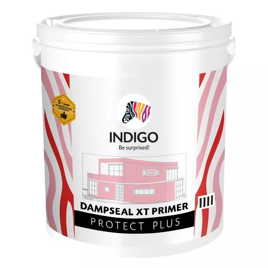 Indigo 4 L Damp Seal XT Primer White Matt Finish, INDIGO01135
