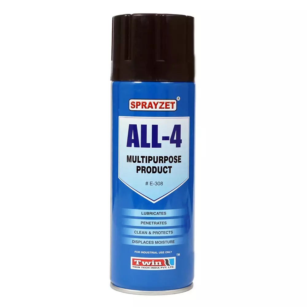 SPRAYZET All-4 Rust Remover CO2 Spray 500 ml for Industrial Use, E308