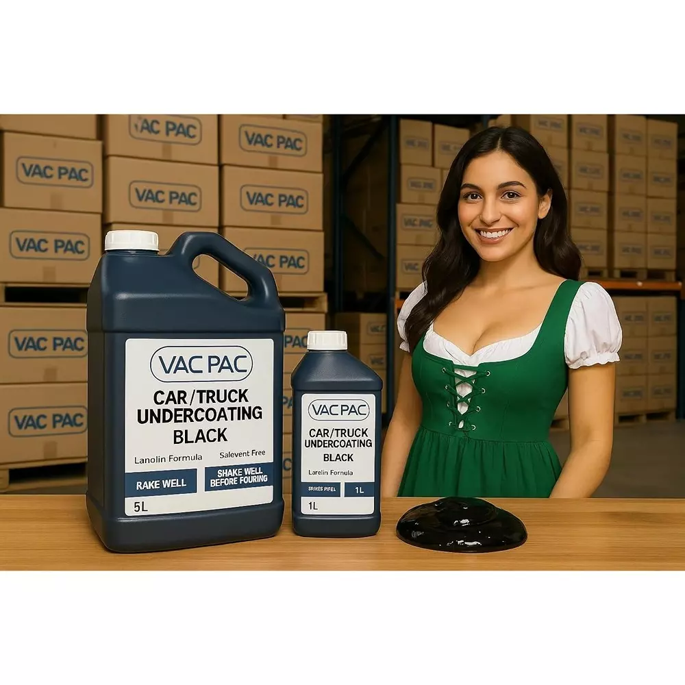 VAC PAC Premium Heavy Duty Rust Protection & Thick Film Coating 5 L for Trucks, ‎VP-UC