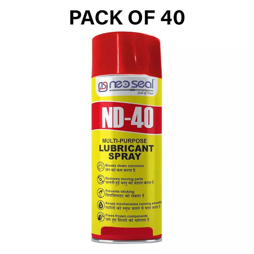 NeoSeal ND-40 Multipurpose Lubricant Spray 50 ml (Pack of 40)