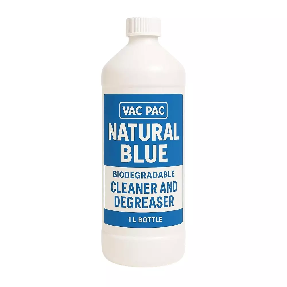 VAC PAC Industrial Cleaner and Degreaser Natural Blue 1 L