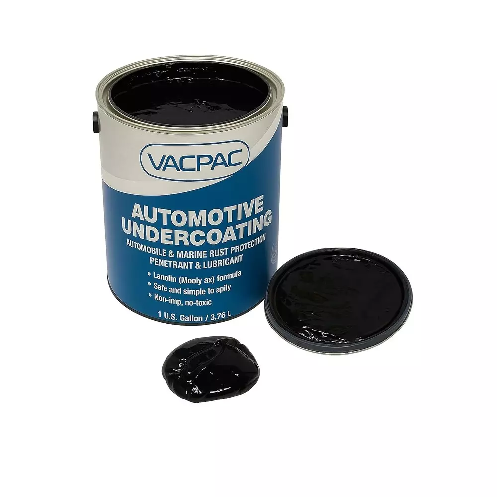VAC PAC Premium Heavy Duty Rust Protection & Thick Film Coating 5 L for Cars