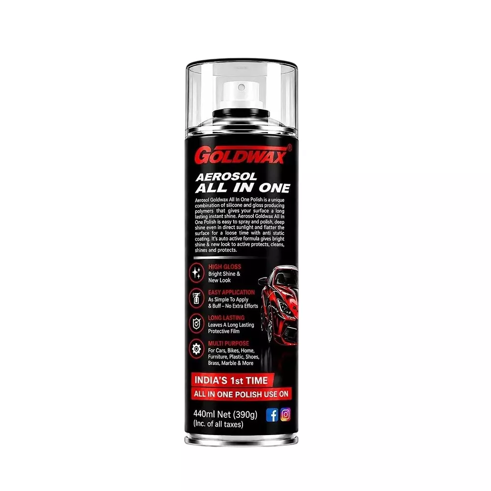 Goldwax Aerosol All In One Cleaner 440 ml Liquid Can