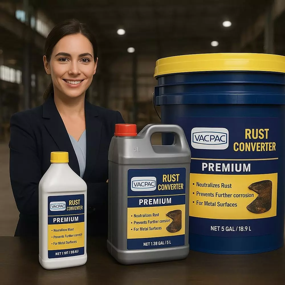 VAC PAC Water-Based Rust Converter 5 L for Metal Surfaces, ‎VP-BTG