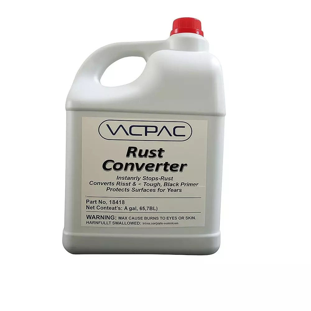 VAC PAC Water-Based Rust Converter 5 L for Metal Surfaces, ‎VP-BTG