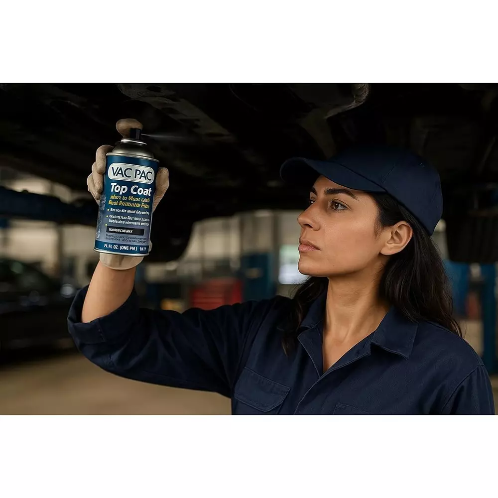 VAC PAC Premium Heavy Duty Rust Protection & Thick Film Coating 1 L for Cars