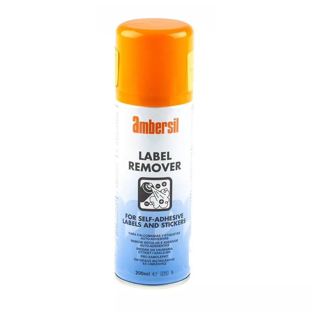 Ambersil 200 ml Aerosol Label Removers, Removes Labels, 31629-AB
