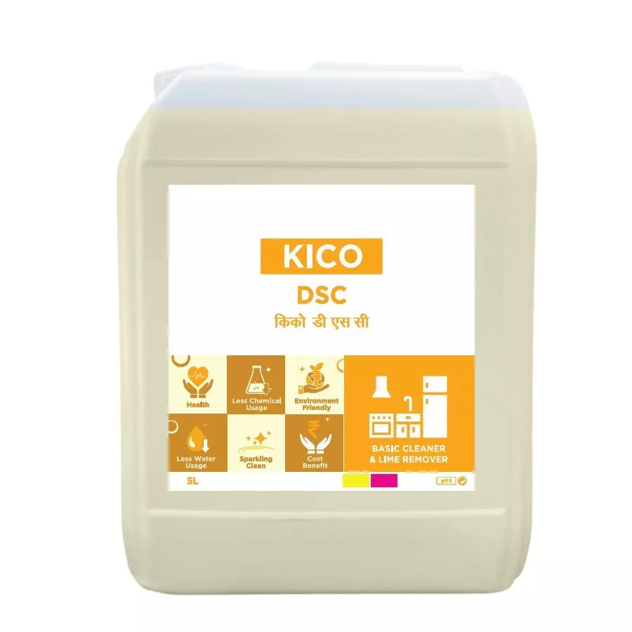 Kico Dsc Descaler 5 L Capacity Can Liquid Form Fresh Fragrance for Kitchen, Home & Hotels Use