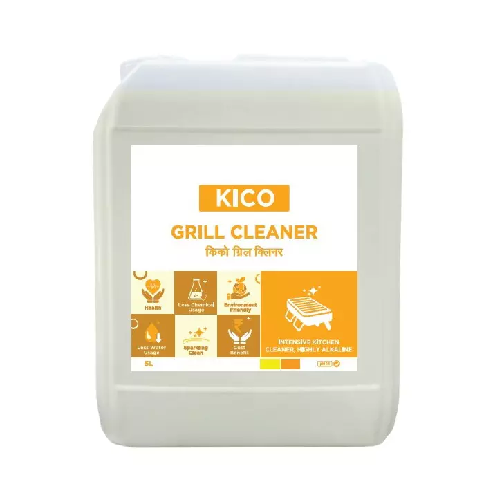 Kico Grill, Oven & Fryer Cleaner 5 L Capacity Can Liquid Form Fresh Fragrance for Kitchen, Home & Hotels Use