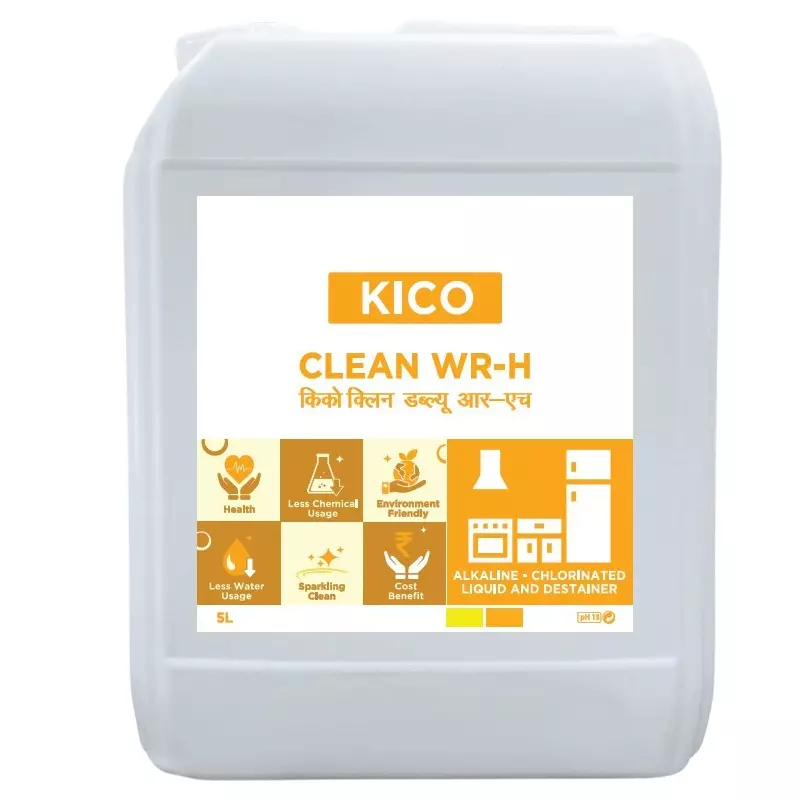 Kico Clean Wr-H Destainer 5 L Capacity Can Liquid Form Fresh Fragrance for Kitchen, Home & Hotels Use