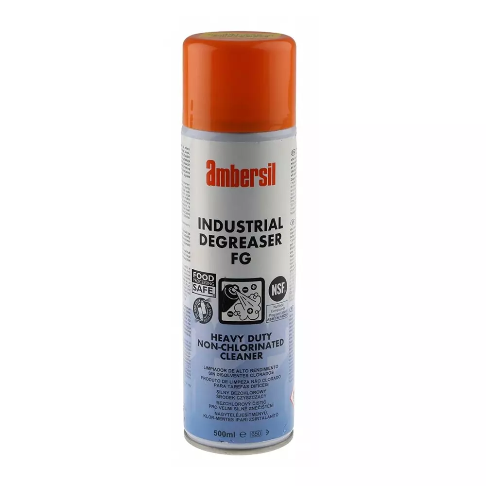 Ambersil Industrial Degreaser FG Fast Drying Solvent Degreaser 500 ml Aerosol, 31647-AA