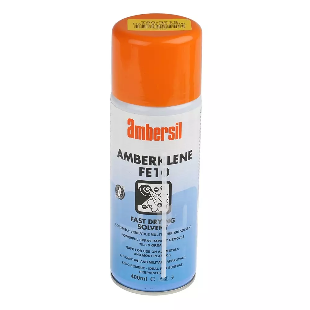 Ambersil Amberklene FE10 Fast Drying Degreaser 400 ml Aerosol, 31553-AD