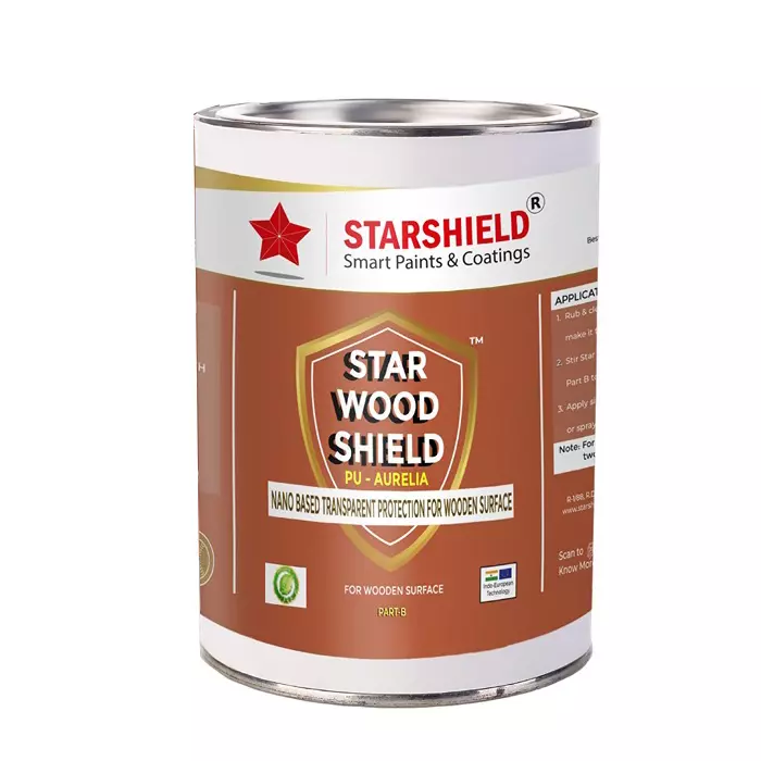 Starshield Star Wood Shield 2K PU Aurelia Wood Coating Paint 1 L