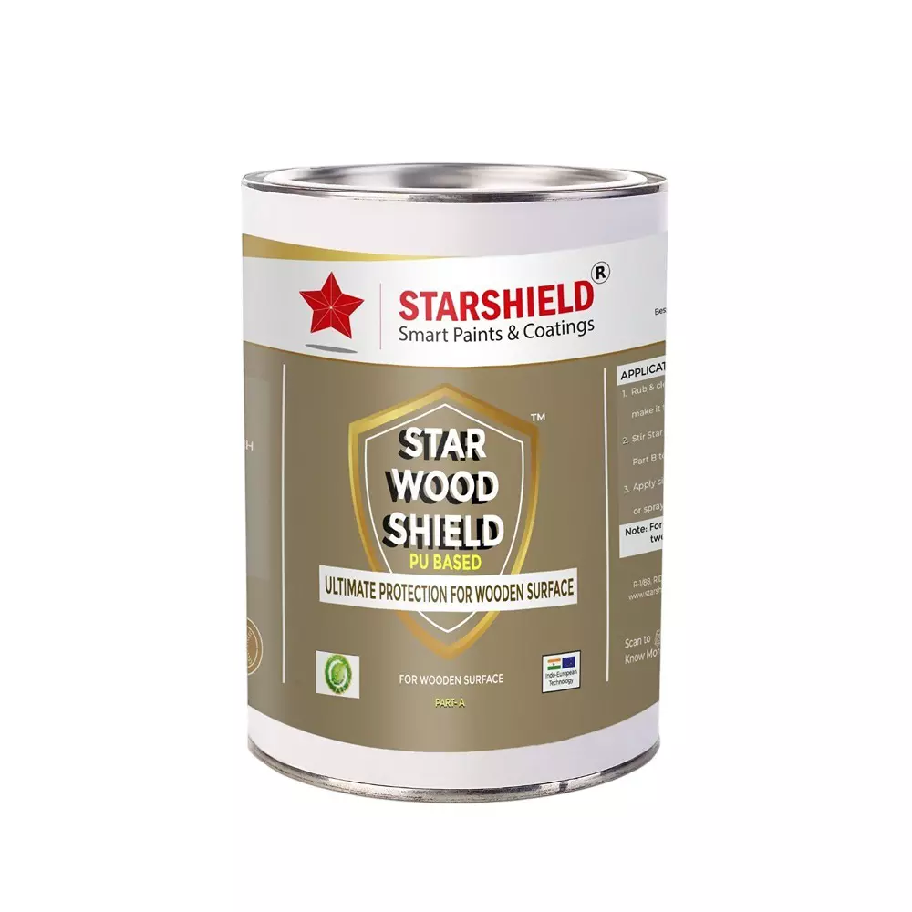 Starshield Star Wood Shield 1K PU Wood Coating Paint 1 L