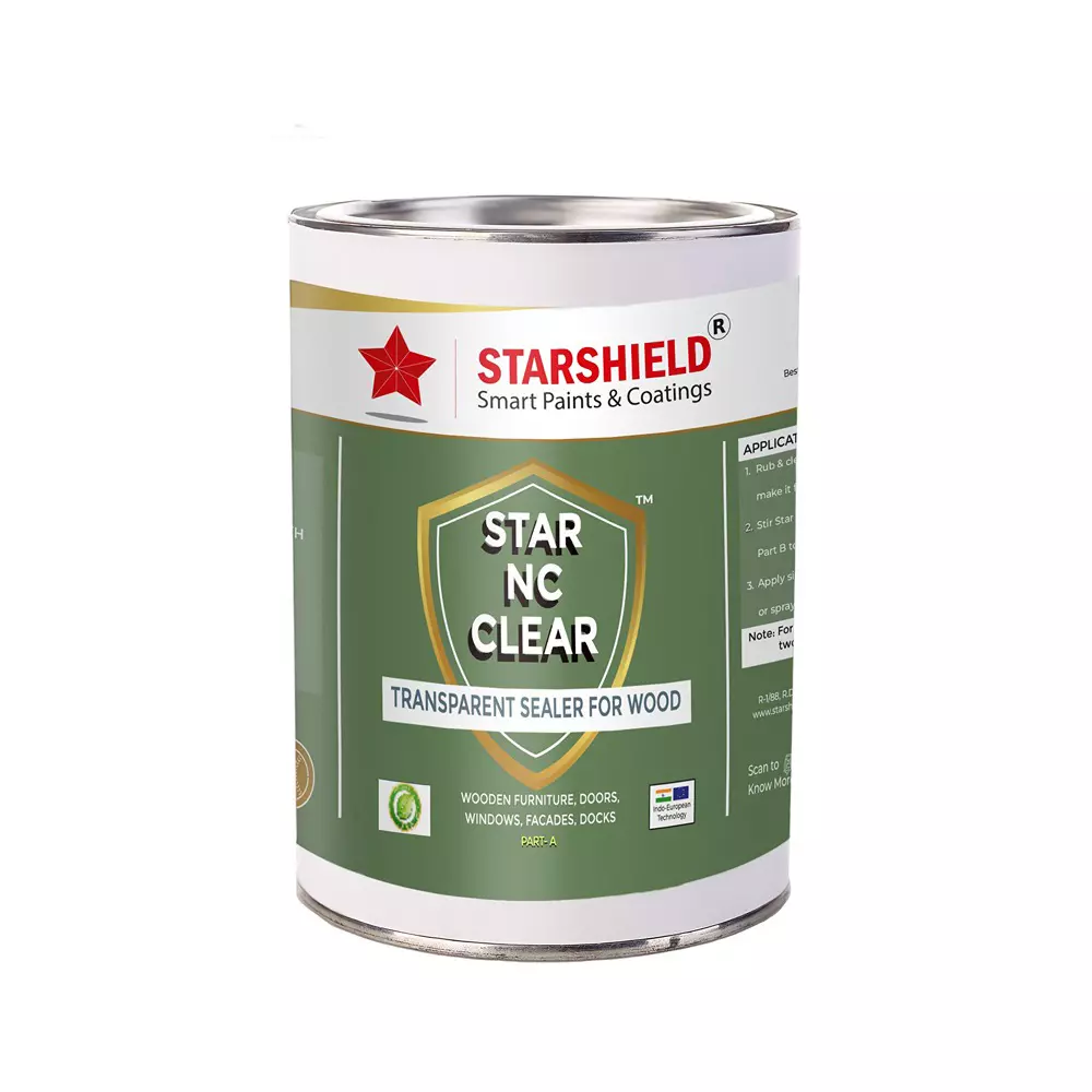 Starshield Star NC Clear Wood Coating Paint 1 L