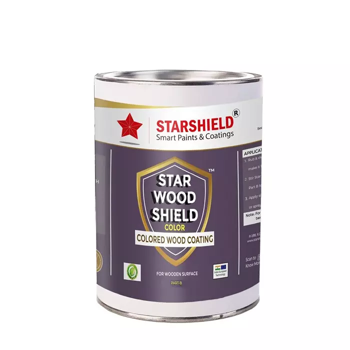 Starshield Star Wood Shield Colour Wood Coating Paint 1 L