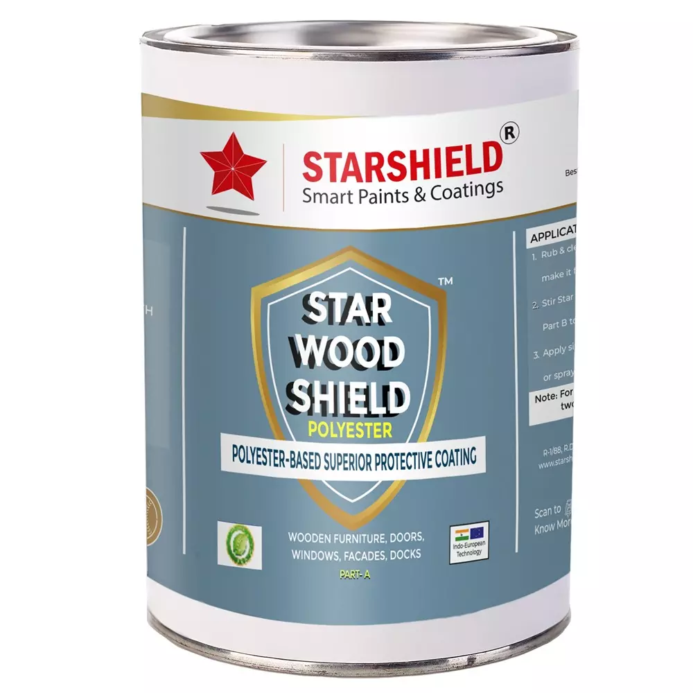 Starshield Star Wood Shield Polyster Aurelia Wood Coating Paint 1 L