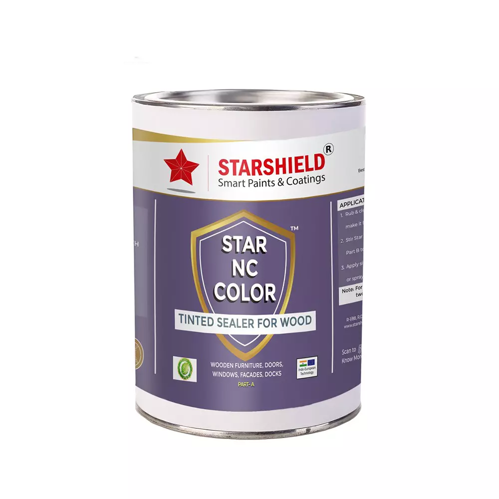 Starshield Star NC Colour Wood Coating Paint 1 L
