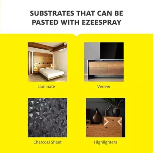 Fevicol Ezee Spray Sprayable Adhesive 500 ml 2 min Bond Time For Soundproofing & Acoustic Panels Adhesive