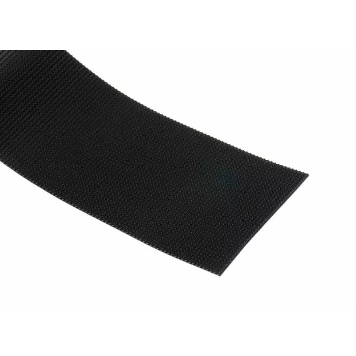RS PRO Black Hook Loop Tape 50 mm x 5 m