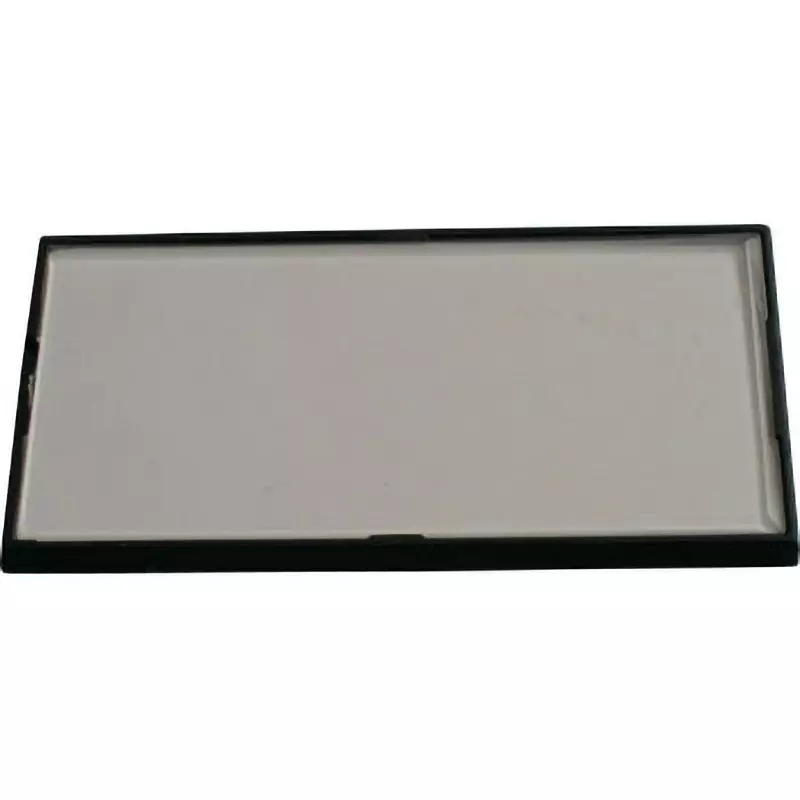SAKAZUME ELECTRIC Acrylic Plate Card Holder 25 (M2.6 countersunk screw) mm Mounting Screw Spacing, CH-EB5 (Pack of 50)